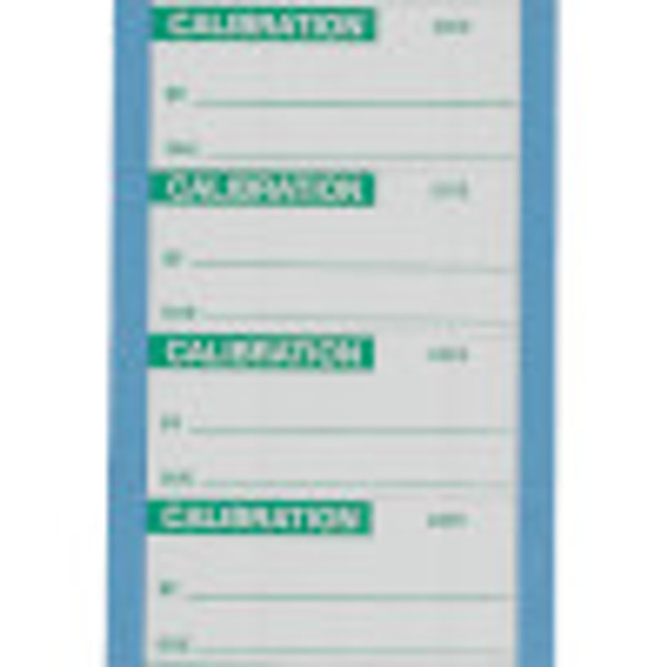 Calibration Write-on labels