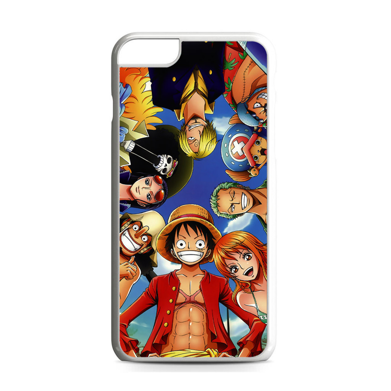 One Piece Luffy Crew Iphone 6 Plus 6s Plus Case Ggians