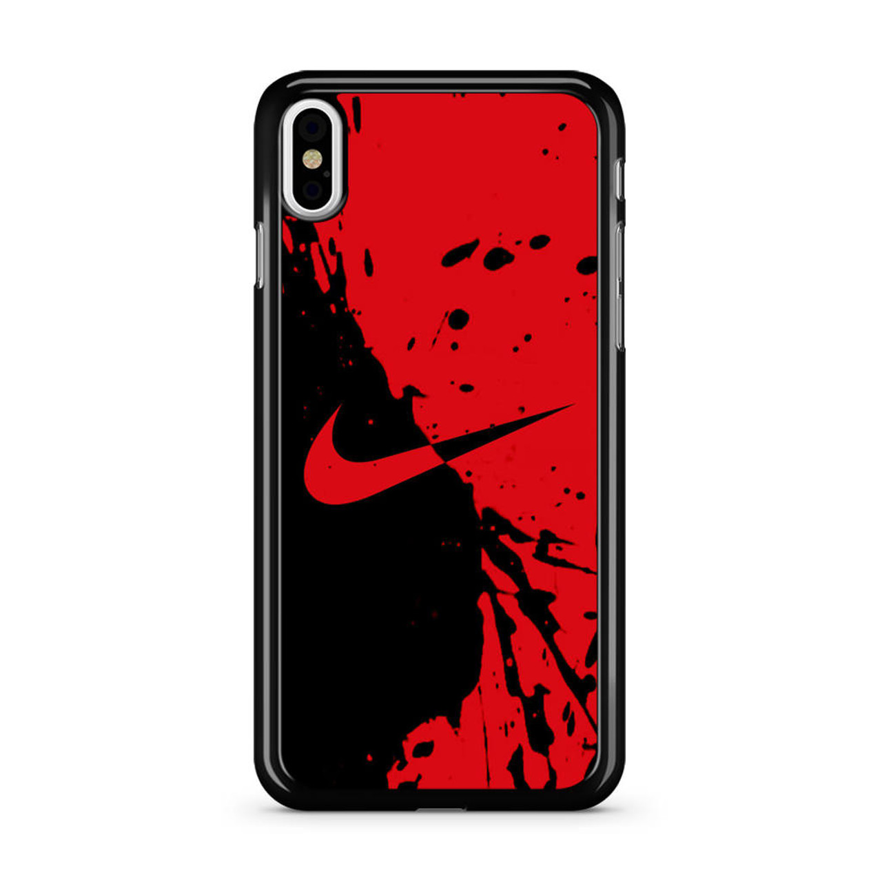 Nike Red And Black Iphone X Case Ggians