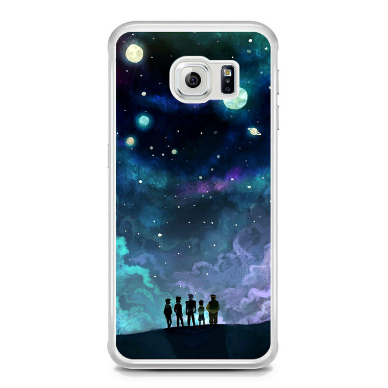 Voltron in Space Nebula Samsung Galaxy S6 Edge Case