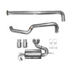 AWE 3015-32092 Touring Edition Cat-back Exhaust Non-Resonated Chrome Silver Tips Ford Focus 2013-2018