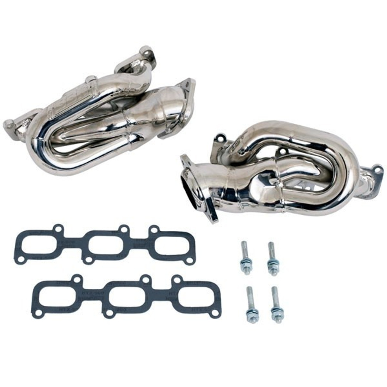 BBK 1442 Mustang V6 1-5/8 In. Shorty Headers - Chrome (11-17)