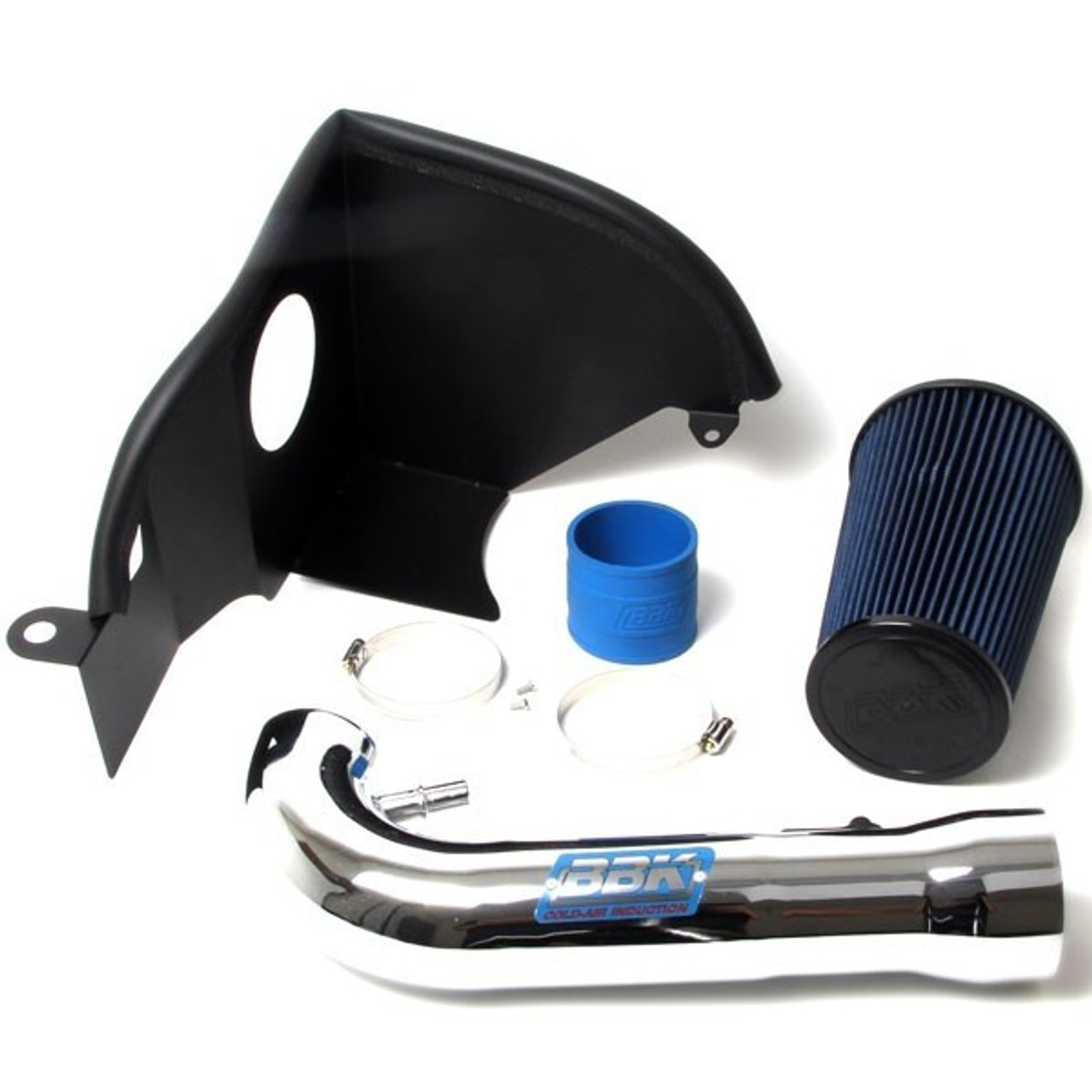 BBK 1737 Mustang V6 Cold Air Intake Kit Chrome (05-10 V6)