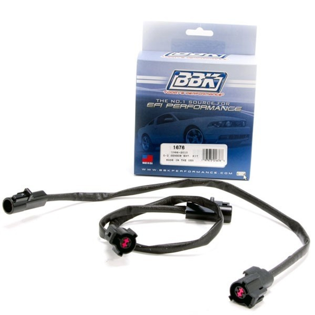 Ford BBK O2 Sensor 4 Wire Harness Extensions - Pair (86-10)