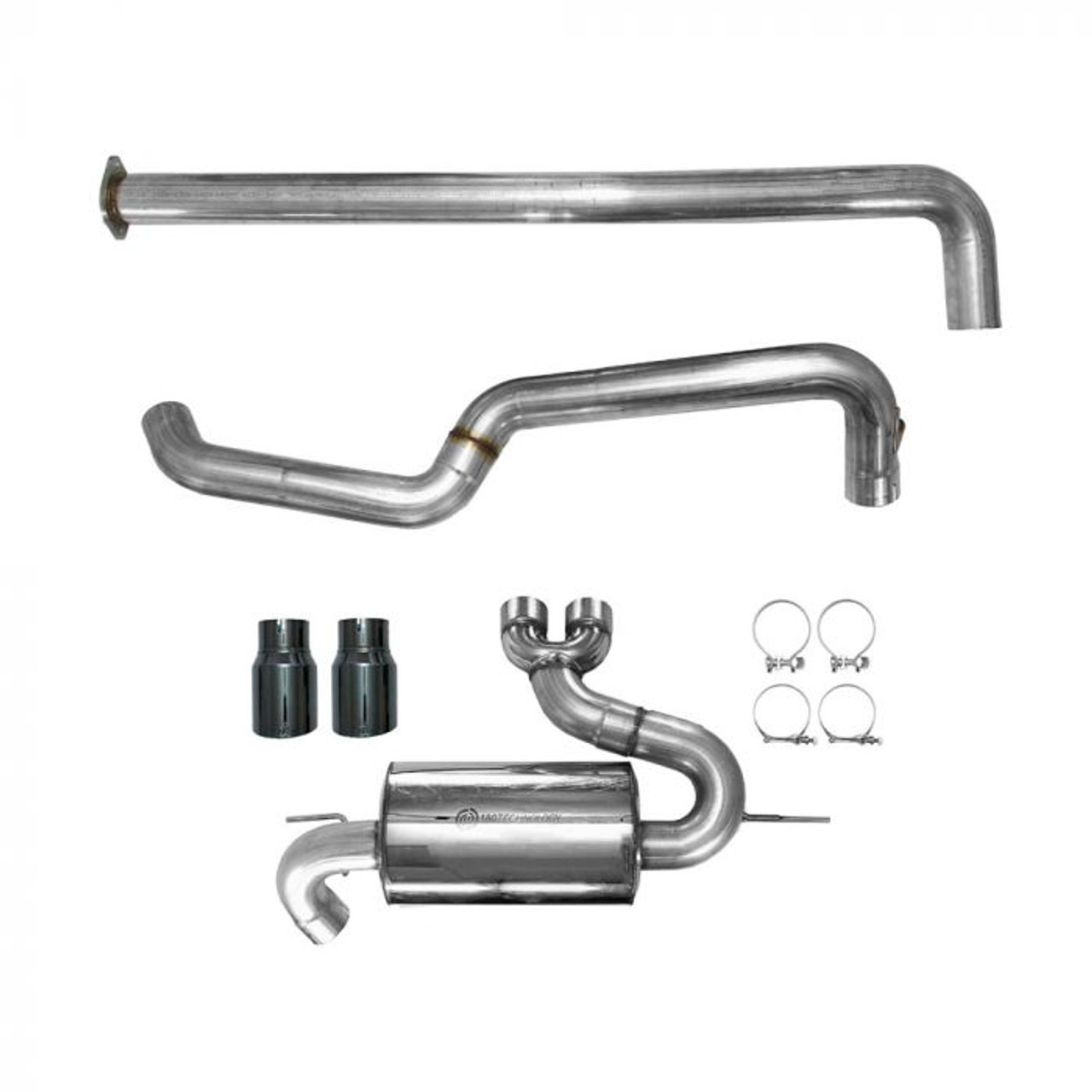 AWE 3015-33092 Touring Edition Cat-back Exhaust Non-Resonated Diamond Black Tips Ford Focus 2013-2018