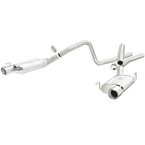 MagnaFlow 15881 Mustang GT Street Series Cat-Back Performance Exhaust System (05-09 GT)