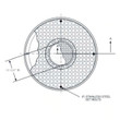 Fairfield Industries 361-WT 36'' Dia. Water Tight Dual Access Single Port Heavy Duty Manhole
