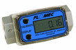 GPI G2A07I09LMA 3/4'' ISOF Aluminum Industrial Grade Flow Meter (2 - 20 GPM)