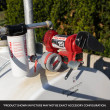 Fill-Rite FR610HA 15 GPM 115V AC 60 HZ Heavy-Duty Fuel Transfer Pump w/ 3/4'' x 12' Hose & 3/4'' Automatic Nozzle