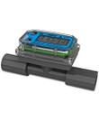 GPI TM05SQ9GMA TM Series 1/2'' Spigoted PVC Water Processing and Irrigation Flow Meter (1 - 10 GPM)