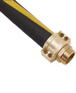 Husky CP400900HDGA 2-1/2'' x 75' Male x Male NPT Hewitt 4113 Reusable Brass Fitting Aviation Hose Husky CP400900HDGA 2-1/2'' x 75' Male x Male NPT Hewitt 4113 Reusable Brass Fitting Aviation Hose