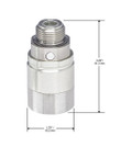 Husky 012887 3/4'' M BSP Multi-Plane Swivel & 1'' F BSP Reconnectable Safe-T-Break DEF Combination