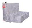 ATI AUX80LG 80 Gal Gasoline Auxiliary L-Shaped Tank, 9-1/2" X 48-1/2" X 28" X 26" 8" X 16-1/2"
