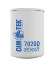 Cim-Tek 70200 30 Series Hydraulic Filter, Microglass Media, 25 GPM, 20 Micron, 1 1/2''-16 Unf Thread, 3 3/4'' X 5 1/2''