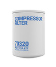 Cim-Tek 70320 Spin-On Compressor Filter, Microglass Media, 20-25# Bypass, 22 Gpm, 20 Micron, 970''-20 Unf Thread, 3-3/4'' X 5-1/2'' (Not For Use With Aviation Applications)