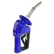 Husky 666154N-01 XS® 3/4'' Blue Unleaded Nozzle with Three Notch Hold Open Clip & 1808 Waffle Splash Guard & Cold Weather Seals and Flo-Equalizer