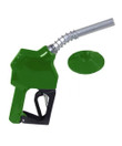 Catlow CWNEPL0012-GR-W Cold Weather Elite Pressure Sensitive 3/4" Green Auto Diesel Nozzle w/ 2 Step Hold Open Device & Trickle Flo Poppet & Attitude Device & Warning