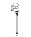 Pneumercator LS600M-2-SB-L02 Point Level Sensor with Two 2" Buna-N Floats, without Housing, SS Stem, Overall Length 31" - 70"