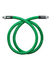 VST V34CPG-096-MRMR VSTaflex™ Series Curb Pump Whip Hose, 3/4" NPT X 8', Green (Male Rigid and Male Rigid)