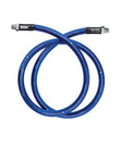VST V34CPB-216-MRMS VSTaflex™ Series Curb Pump Whip Hose, 3/4" NPT X 18', Blue (Male Rigid and  Male Swivel)