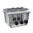 OPW DSE-FC-15-1836-1256 Pre-Plumbed DSE Dispenser Sump, DSE Base with Hybrid Entry Fittings, 18" Flex Connectors, 1.5" Pipe,  Gilbarco Encore Dispenser, 1256 Configurations