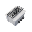 OPW DSEN-RR-15-1836-123567 Pre-Plumbed DSE Dispenser Sump, DSE Base with Hybrid Entry Fittings, SBC Compatible NPT Tees/Elbows, 18" Rigid Risers, 1.5" Pipe, Gilbarco Encore Dispenser, 123567 Configurations