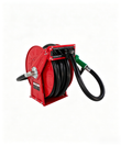 Fill-Rite FRHR07525 3/4" x 25' Retractable Fuel Hose Reel with Auto Nozzle Suitable for Gasoline, Diesel, Kerosene, and Light Oils