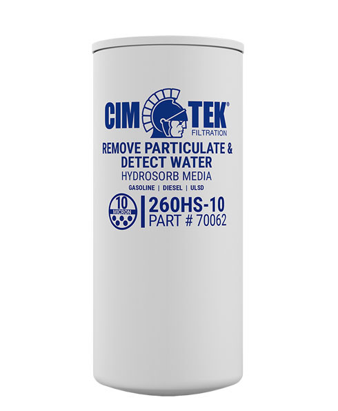 Cim-Tek 70062 260HS-10 10 Micron Gasoline Hydrosorb Fuel Dispenser