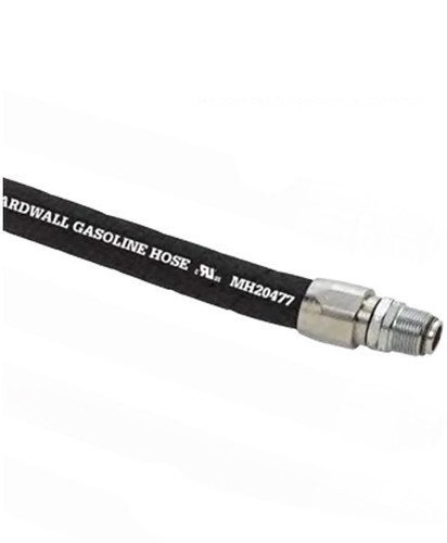 Husky CP16HW12SV EagleFlex® 1'' x 12' Black Hardwall Whip Hose with Swivel