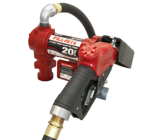 Fill-Rite FR4210GB High Flow Pump with Ultra High Flow Automatic Nozzle (20 GPM)