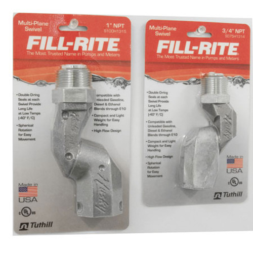 Fill-Rite S075H1314 - 3/4" Multi-Plane Swivel