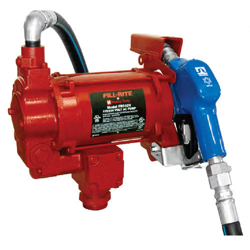 Fill-Rite FR310VARC 115/ 230V AC Arctic Pump w/ Swivel w/ 1" Automatic Nozzle (20 GPM)