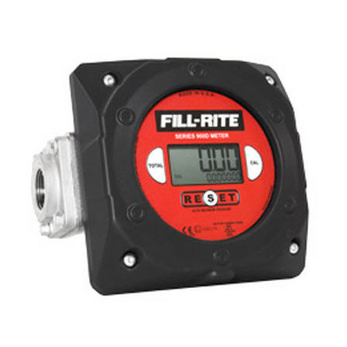 Fill-Rite 900CD1.5BSPT 1.5" BSPT Digital Meter (6-40 GPM)