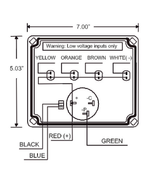 Omntec RAS-4 Four Tank High Level Remote Annunciator