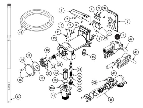 GPI 133182-01 Heavy Duty Poppet Spring for M-3025 & M-3425 Pump Replacement