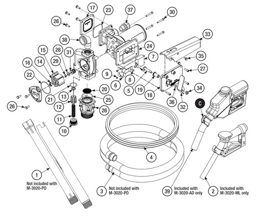 GPI 901002-50 Super Duty Poppet Plug O-Ring