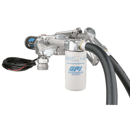 GPI M-180S-ML W/Filter 12 Volt Fuel Transfer Pump (18 GPM)