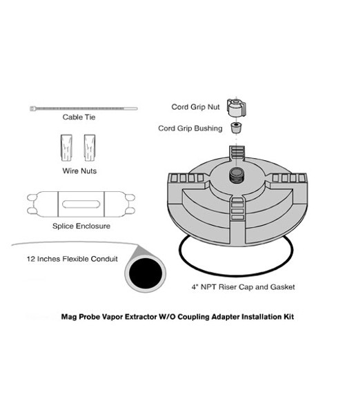 Veeder-Root 846500-002 Vapor Extraction Riser Kit w/o Coupling Adapter