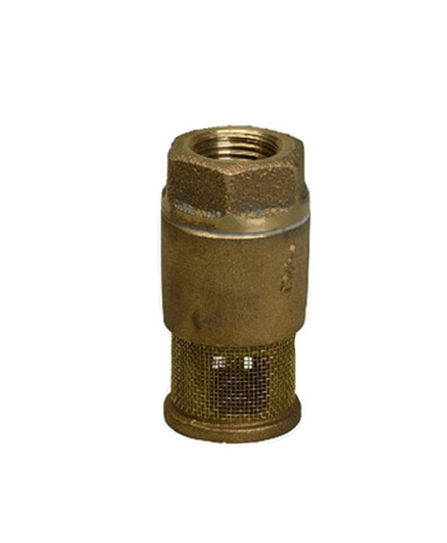 Franklin Fueling 7510501 3/4'' Single Poppet Brass Foot Valve