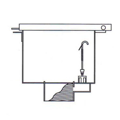 Fairfield Industries AGSC-7CS-2-WMB 7 Gallon 2“ Above Ground Spill Container, Carbon Steel with Wall Mount Brackets