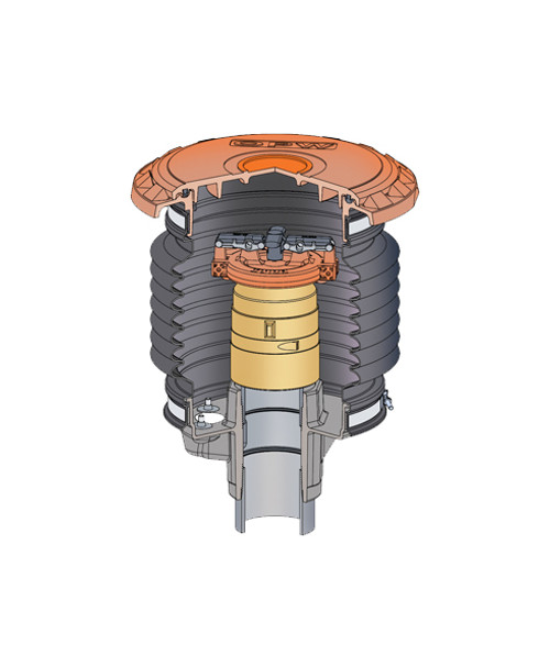 OPW 1-2100C-PEVR Thread-On Spill Container w/ Plug (5 Gal)