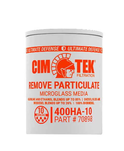 Cim-Tek 70898 400BHA-10 10 Micron Microglass Fuel Filter