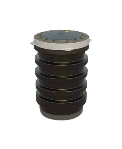 OPW 1C-3112D-BZ EDGE™ 5 Gal. Double-Wall Spill Container w/ Powercoated Bronze Cast Iron Cover/Ring