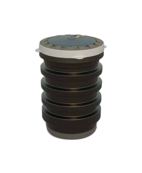 OPW 1C-3112P-Y EDGE™ 5 Gal. Double-Wall Spill Container w/ Yellow Powercoated Cast Iron Cover/Ring
