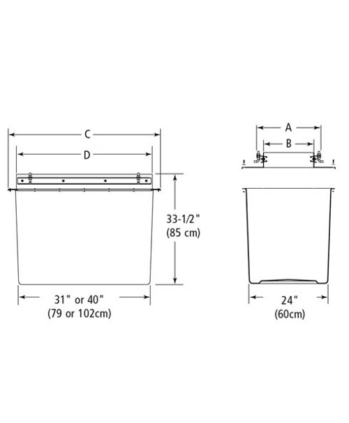 OPW DSF-1741C Wide-Access Fiberglass Dispenser Sump