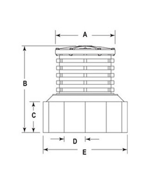 OPW TSD-4536 FlexWorks Polyethylene Tank Sump with Mechanically Fastened Cover