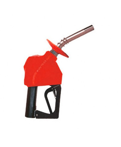 OPW 11BP-0300-1P 3/4'' NPT Red Automatic Unleaded Nozzle with 1 Piece Handwarmer