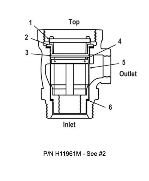 OPW H11961M Replacement Gasket