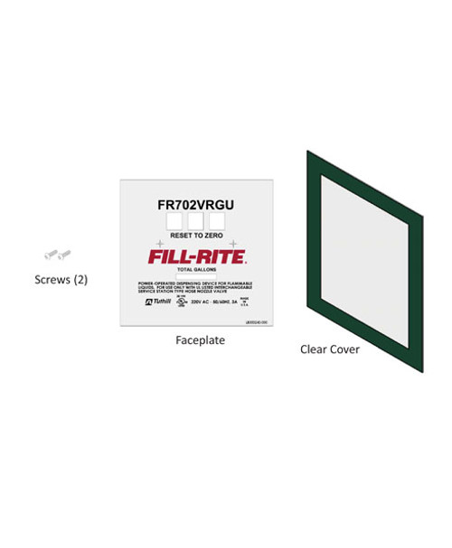 Fill-Rite KIT702VRGUFP Replacement FR702VRGU Faceplate