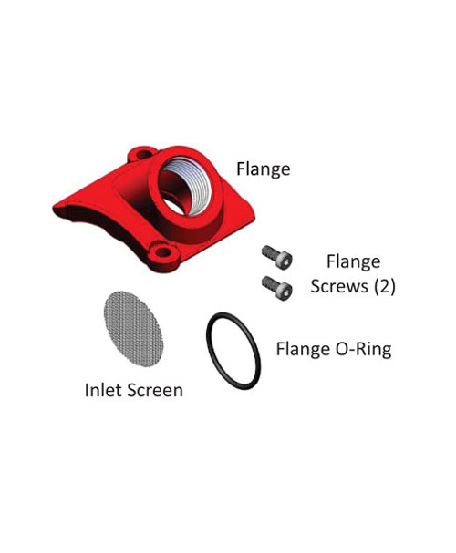 Fill-Rite KIT812FLB Replacement Single BSPP Flange Kit